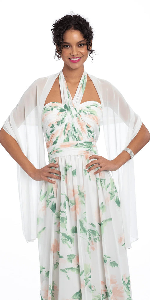 ivory/size/one size/missy/Camille La Vie/Chiffon Shawl/front alt