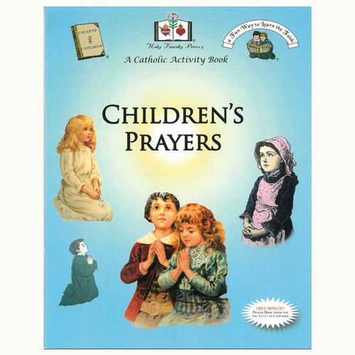 Children's Prayers Activity Book