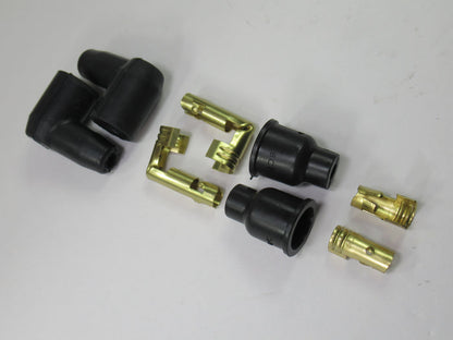 Clear ignition wire set for twin cut at 28" copper core spark plug wires Triumph