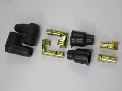 Clear ignition wire set for twin cut at 28" copper core spark plug wires Triumph