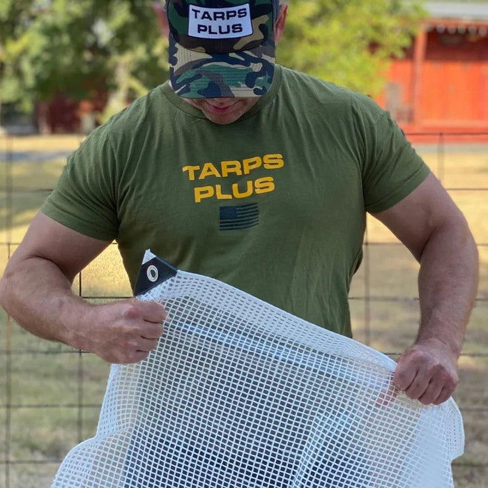 Clear Poly Tarps.