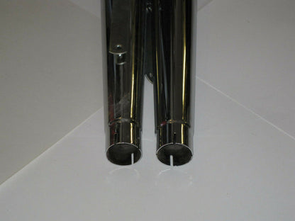 Cocktail shaker mufflers straight megaphone 1 3/4" Triumph 650 Bell End