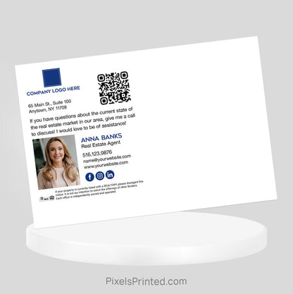 Coldwell Banker Thanksgiving cheat sheet postcards PixelsPrinted