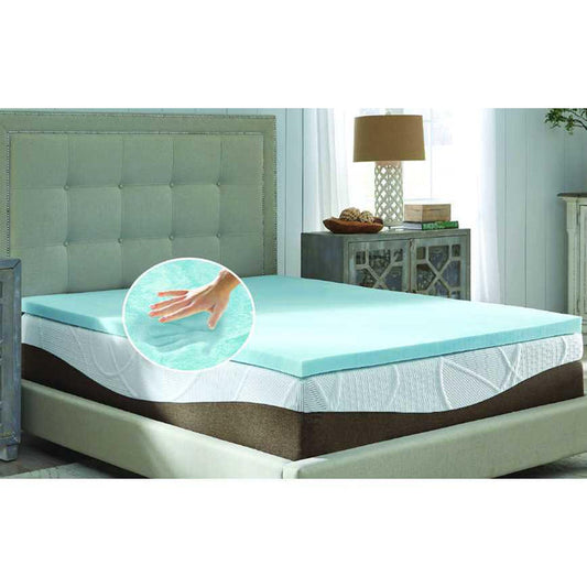 Comfort Essentials Gel Memory Foam Toppers