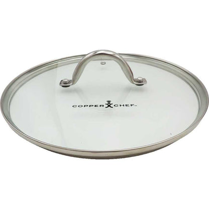 Copper Chef Fry Pan With Glass Lid 10"
