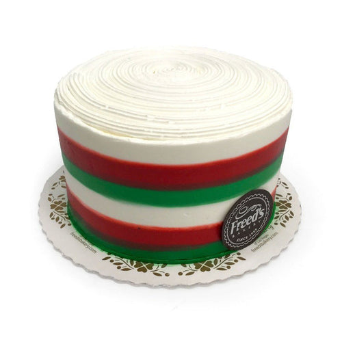 Cotton Candy Cane Theme Cake Freed's Bakery