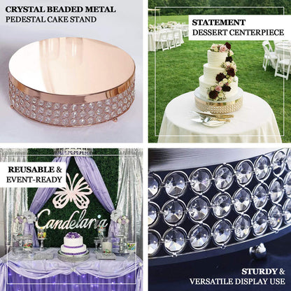 metal cake stand, pedestal riser, display stand, crystal cake stands, cupcake stands#color_parent
