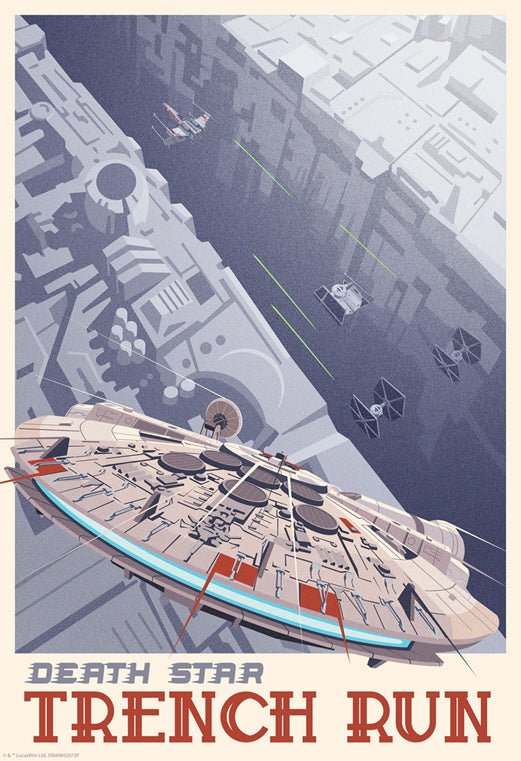 Death Star Trench Run
