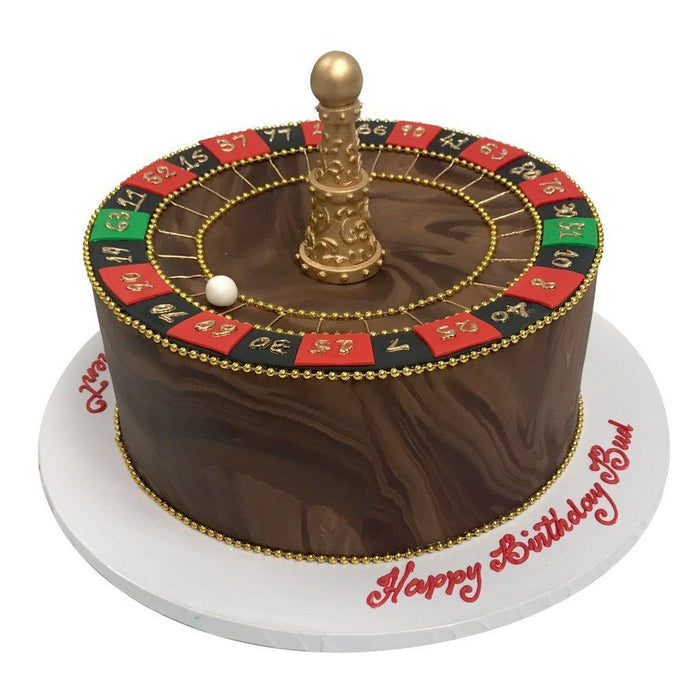 Decadent Vegas Theme Cake Freed's Bakery