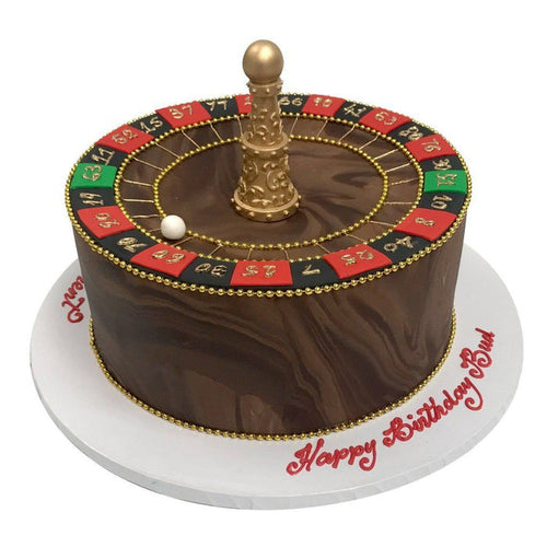 Decadent Vegas Theme Cake Freed's Bakery