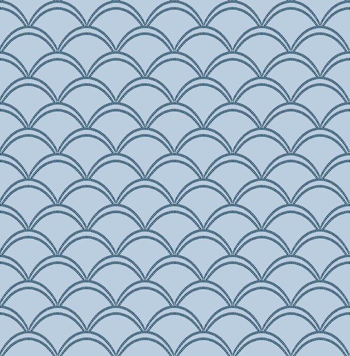Deco Wave Peel and Stick Wallpaper by WallPops
