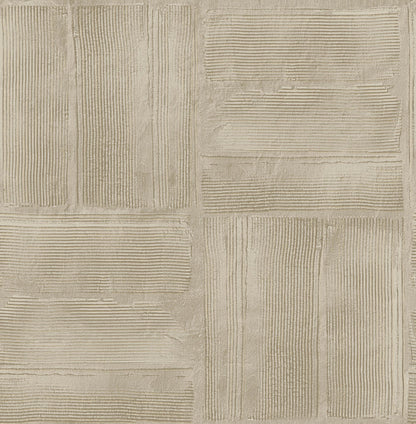 Dimensional Square Plaster Peel and Stick Wallpaper by WallPops