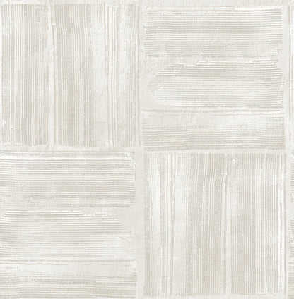 Dimensional Square Plaster Peel and Stick Wallpaper by WallPops