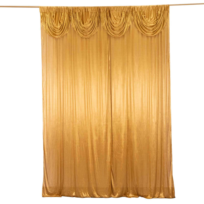 satin curtains, backdrop curtains, satin drapes, linen curtains, drapery panels#color_gold