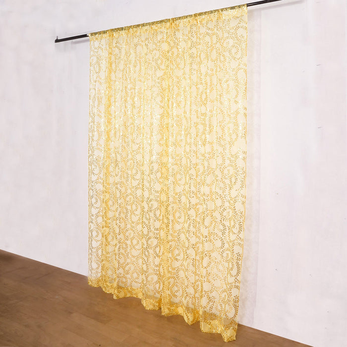 Sequin, Sparkle Curtains, Sequin Panels, Sequin Backdrop Curtain, Tulle Curtains#color_gold