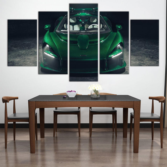 McLaren Senna 5 Panel Canvas Print Wall Art - GotItHere.com