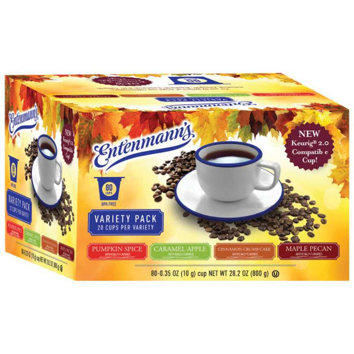 Entenmann's Fall Variety K-Cups 80 ct.