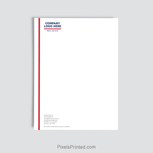 ERA Real Estate brokerage letterhead personalized with office details
