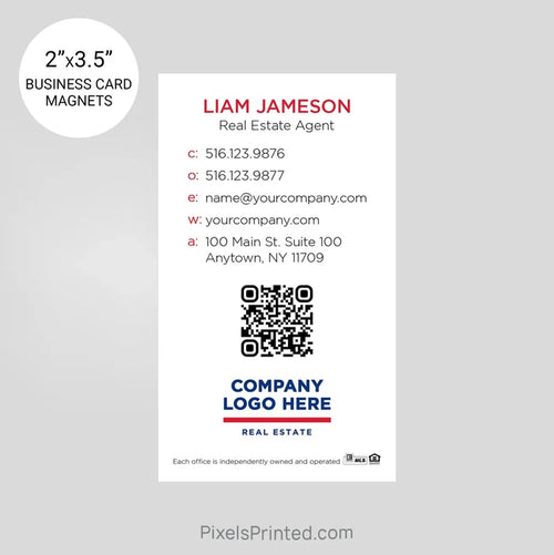 ERA real estate business card magnets PixelsPrinted