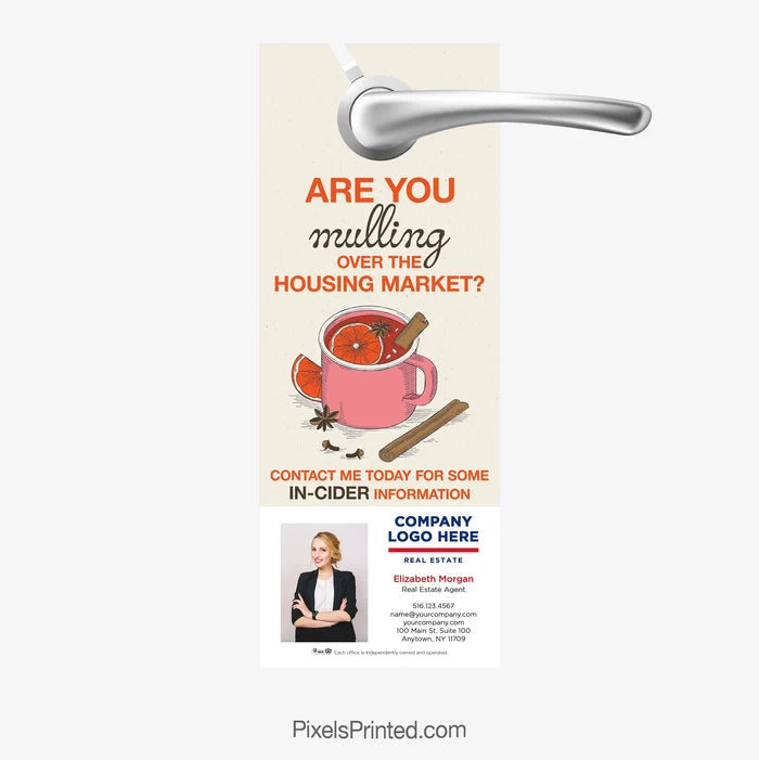 ERA real estate fall autumn door hangers