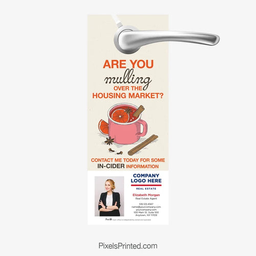 ERA real estate fall autumn door hangers