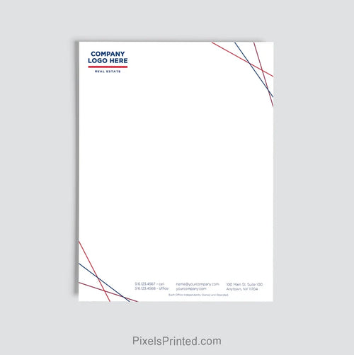 ERA Real Estate office letterhead personalized for brokerage use