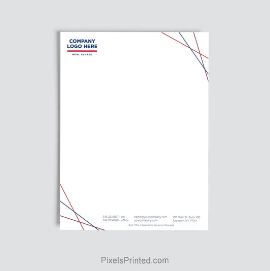 ERA Real Estate office letterhead personalized for brokerage use