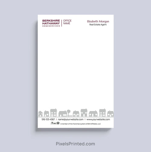 ERA Real Estate neighborhood realtor notepad with house design