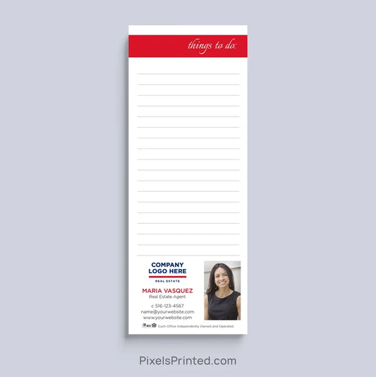 ERA Real Estate Things to Do realtor notepad with headshot
