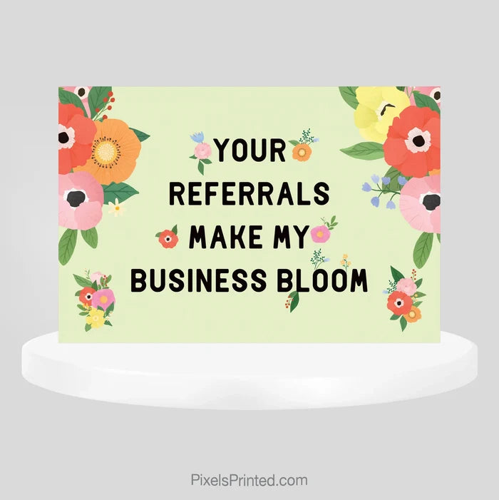 ERA real estate referral postcards PixelsPrinted
