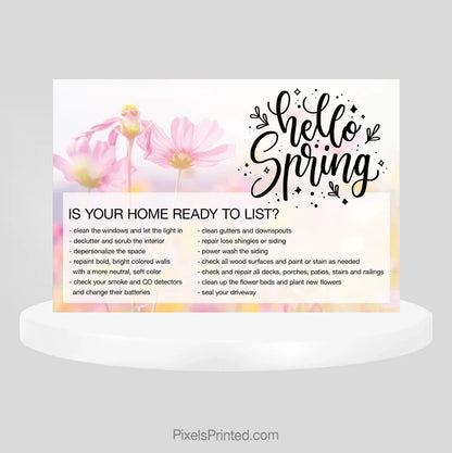ERA real estate spring maintenance mailers PixelsPrinted