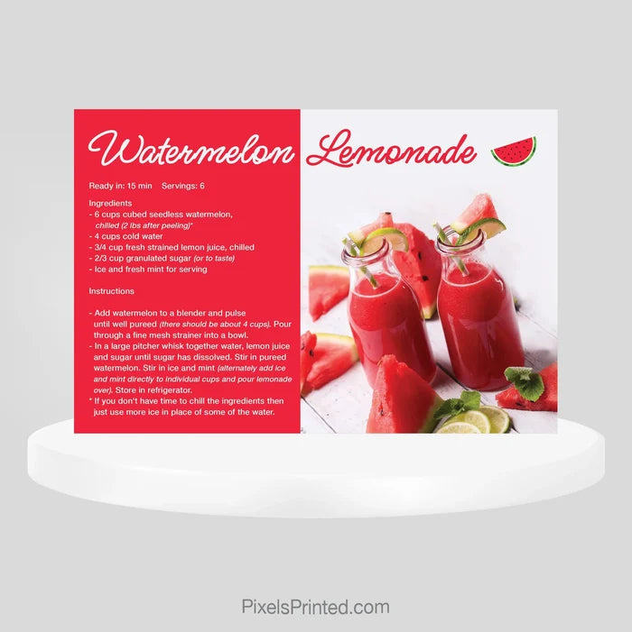 ERA real estate summer recipe postcards PixelsPrinted