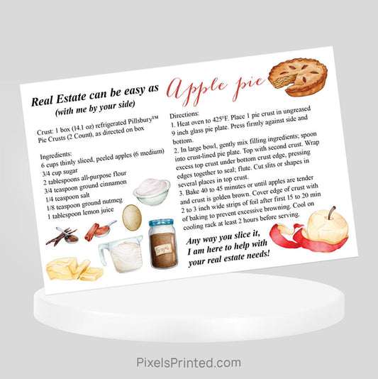 ERA real estate Thanksgiving recipes postcards PixelsPrinted