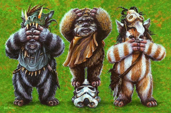 Ewok No Evil by Craig Skaggs | Star Wars