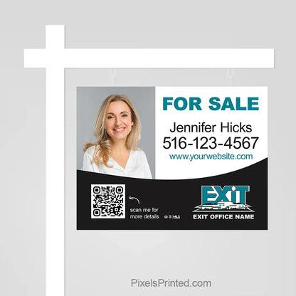 EXIT realty for sale sign panels sign panels PixelsPrinted