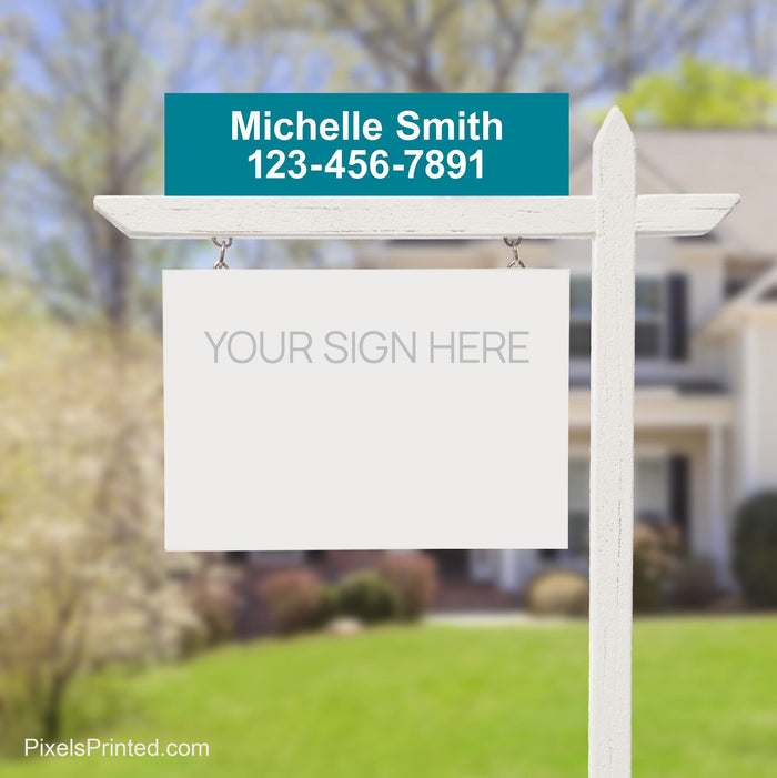 EXIT realty sign riders PixelsPrinted