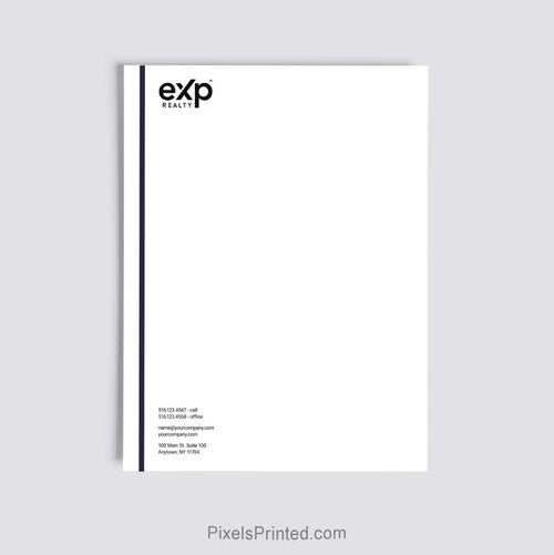 eXp Realty brokerage letterhead personalized with office information
