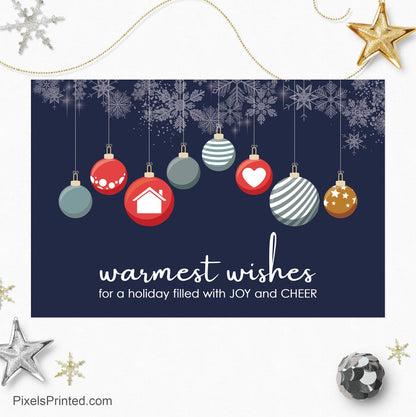 EXP realty Christmas holiday postcards PixelsPrinted