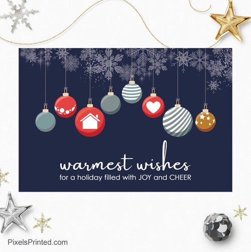EXP realty Christmas holiday postcards PixelsPrinted