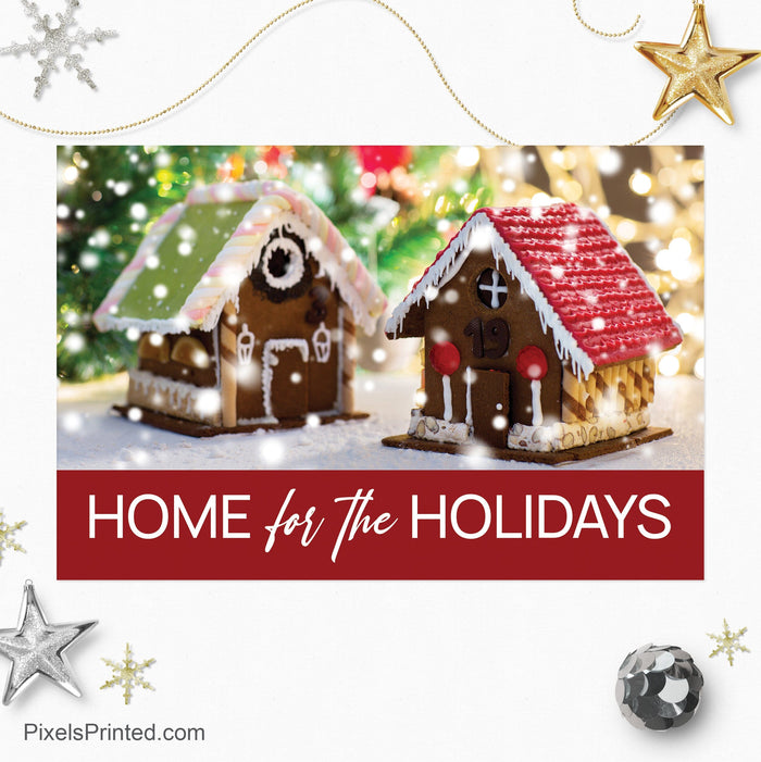 EXP realty Christmas holiday postcards PixelsPrinted