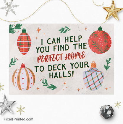 EXP realty Christmas holiday postcards PixelsPrinted