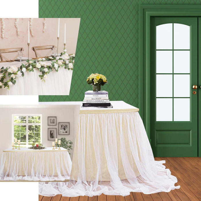 table skirt, tulle table skirt, table skirt tulle, table skirt tutu, tulle for table skirt#color_parent