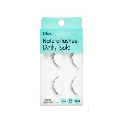 Fillimilli Natural Lash Daily Look Black (2 Pairs)