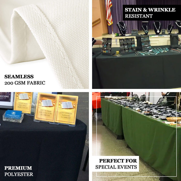 rectangular fitted tablecloths, polyester tablecloths, Fitted Tablecloths, fitted table covers, dining room tablecloth#color_parent