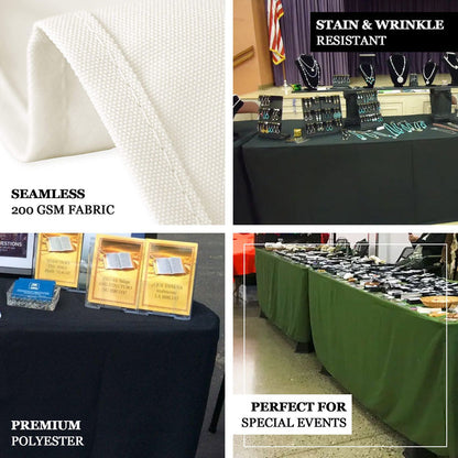 rectangular fitted tablecloths, polyester tablecloths, Fitted Tablecloths, fitted table covers, dining room tablecloth#color_parent