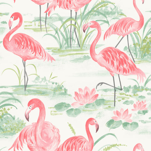 Flamingo Beach P&S Wallpaper by WallPops