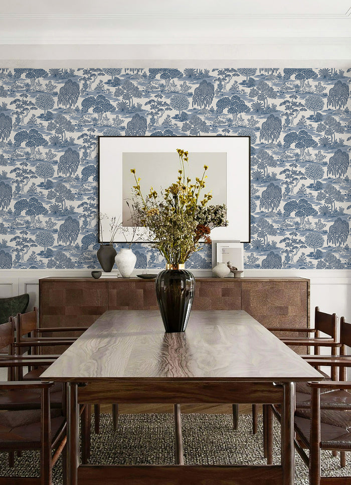 Forest Garden PS Wallpaper in a room setting