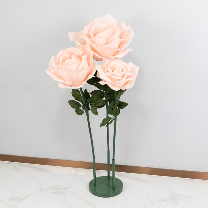 artificial rose, giant artificial rose, artificial flower, oversize rose flower, rose flower display, silk rose flower#color_parent