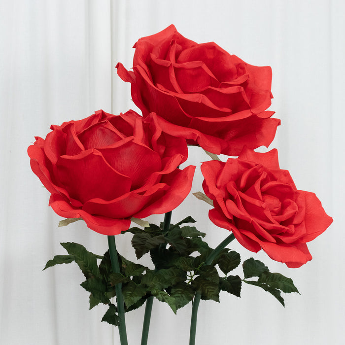artificial rose, giant artificial rose, artificial flower, oversize rose flower, rose flower display, silk rose flower#color_parent