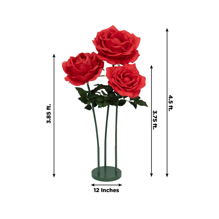 artificial rose, giant artificial rose, artificial flower, oversize rose flower, rose flower display, silk rose flower#color_parent